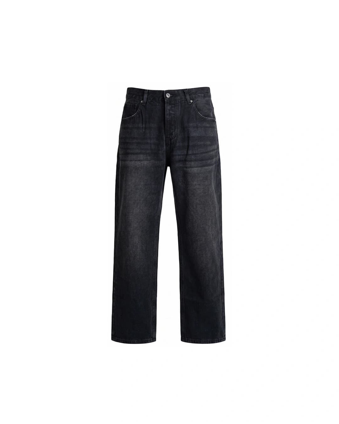 Neboer Premium Denim Black Jeans for Men | Classic Straight Fit Cotton Denim Pants